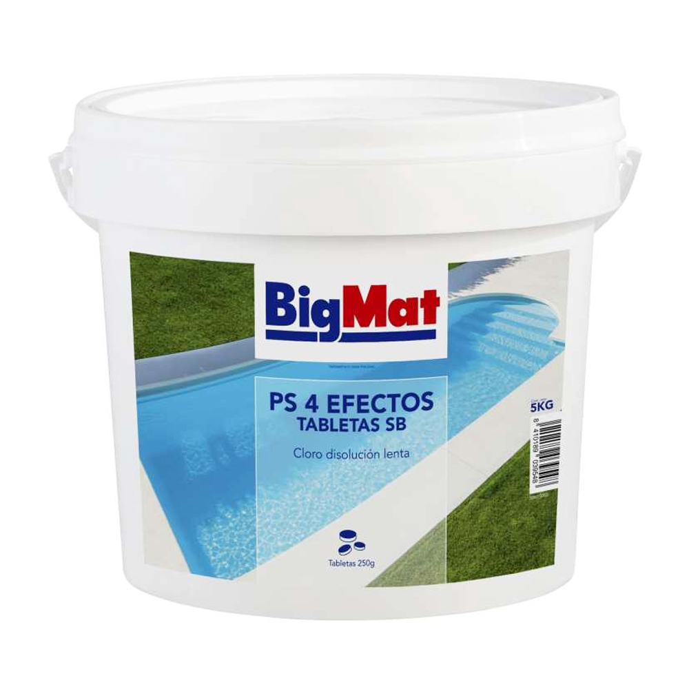 Cloro 4 Efectos BigMat (Bote 5 kg)
