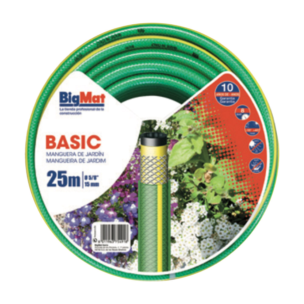 Manguera BigMat Basic 15mm 8Bar (25 m)