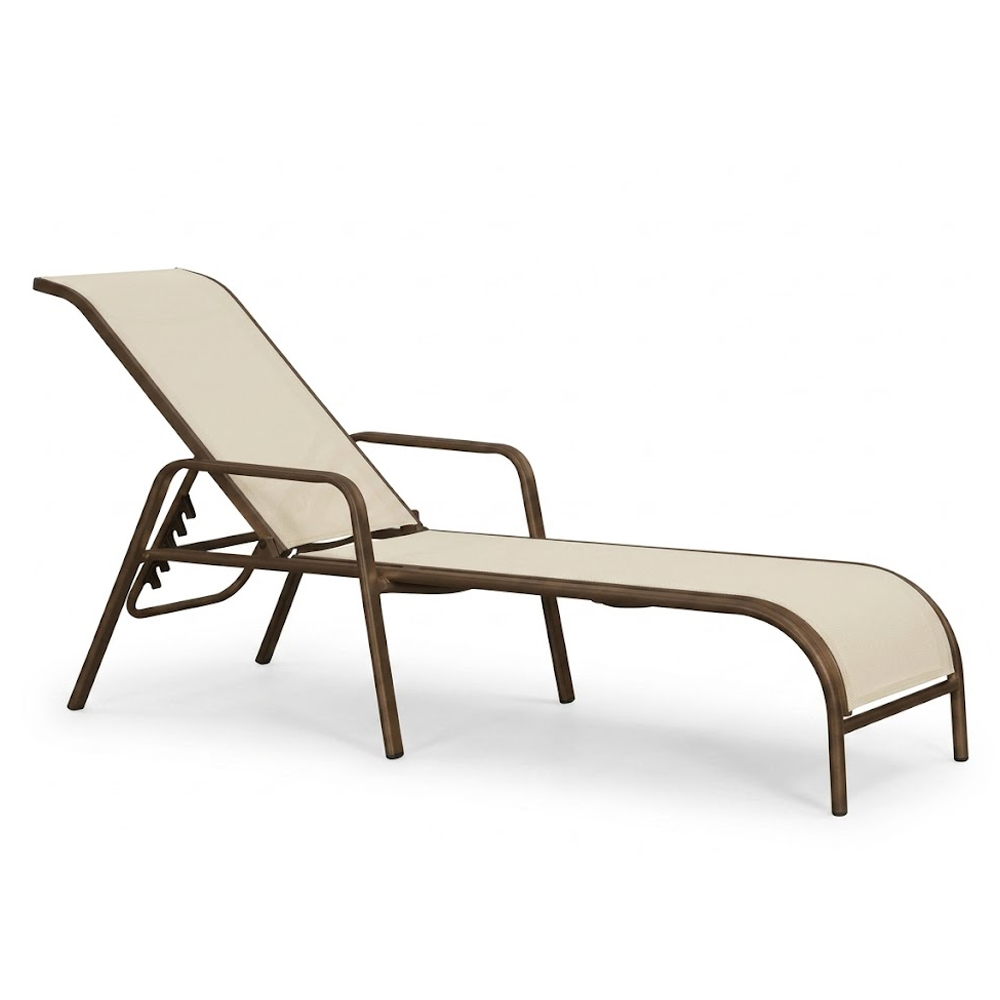 Tumbona Dely Marrón con Beige BigMat