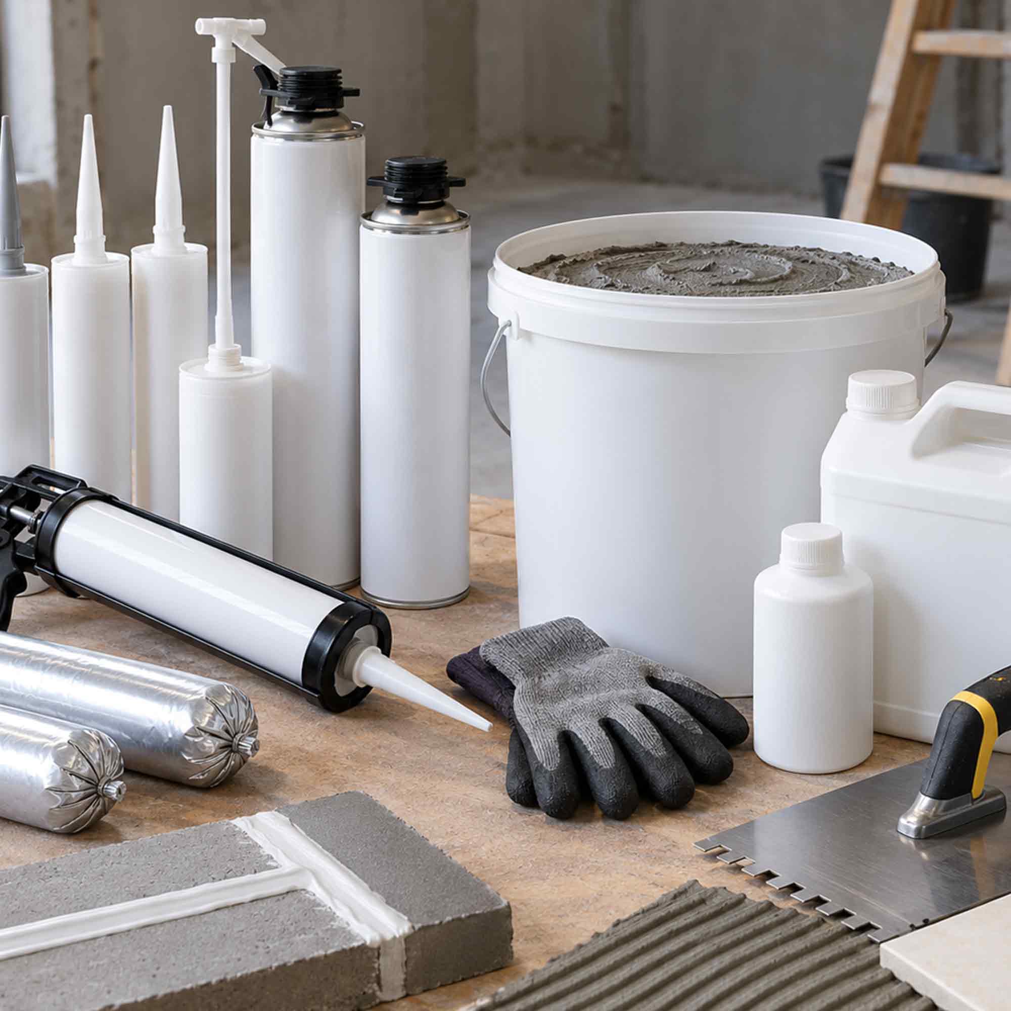 Impermeabilizantes, adhesivos y selladores para construcción