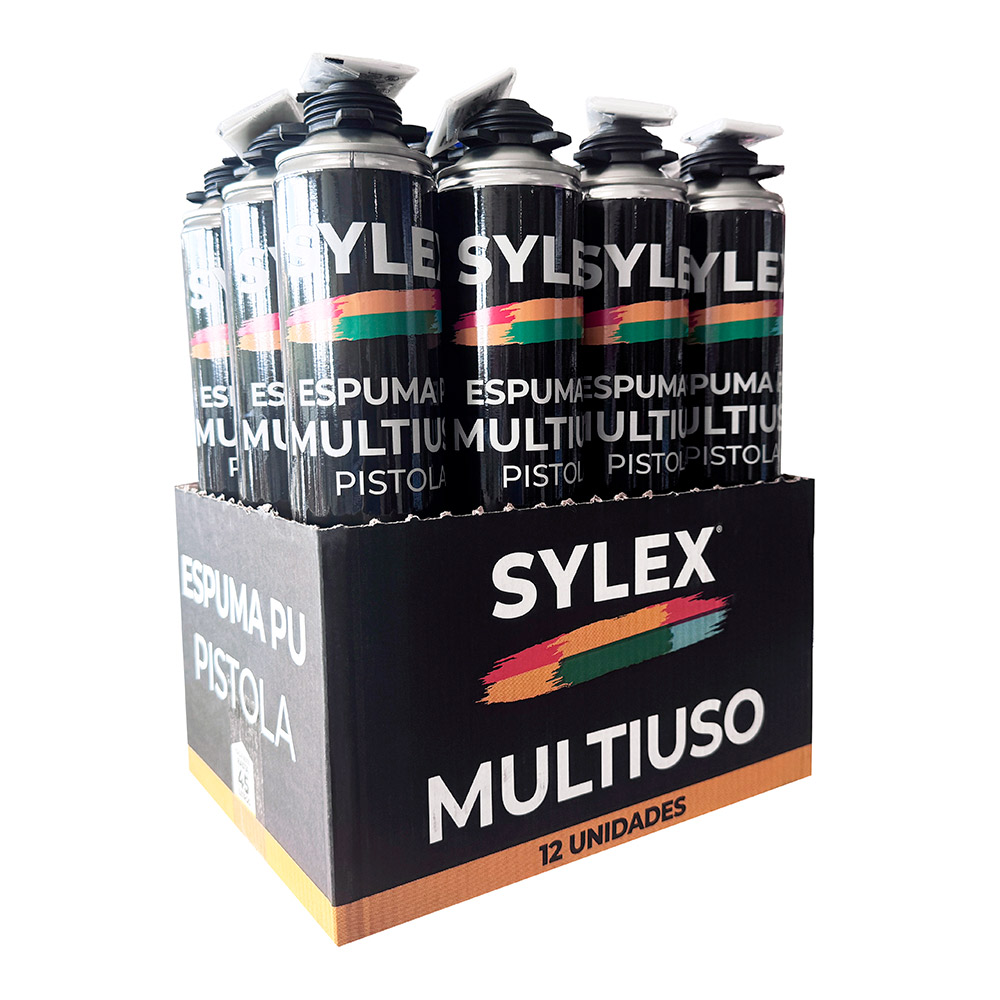 Espuma PU Multiuso Pistola Sylex Caja (11+1)